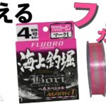 【海用をバスで！】ラインシステムのマーキングラインが想像以上にヤバかった...(海上釣堀へちスペシャル mark1)