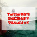 Twitter（ツイッター）集客を5倍に膨らますマル秘メソッド
